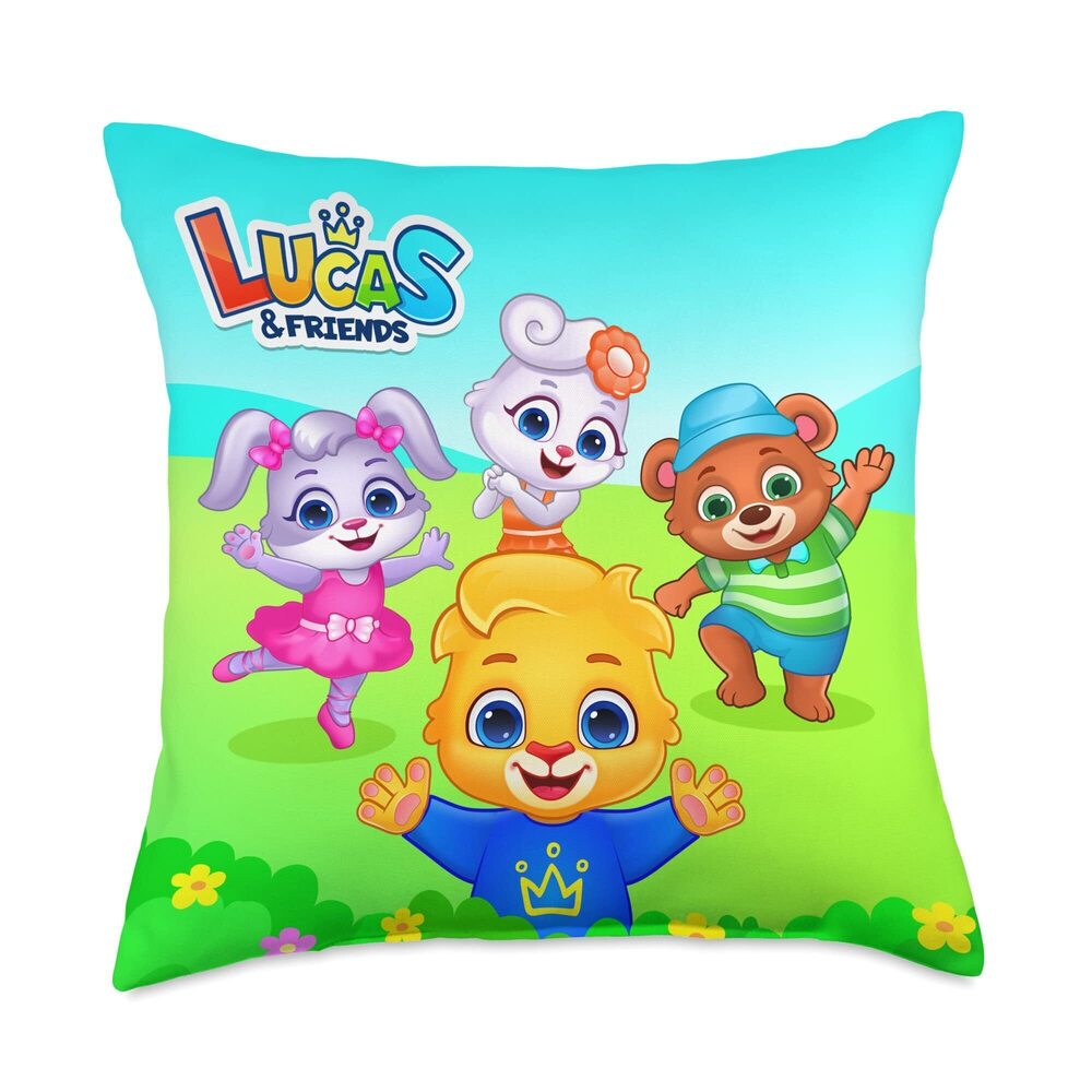 8682 Kids Popular Characters Throw Pillow
